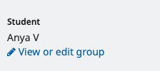 Screenshot of how to add group member on Gradescope